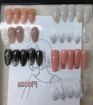 ネイル トータルビューティー CQのネイルデザイン
