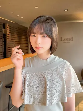 ショート ブリーチなしカラー／ 今井春汰のヘアスタイル