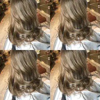 ミディアム カラー パーマ 🫧代表/新宿駅近/ 限定価格🫧田辺貴裕のヘアスタイル