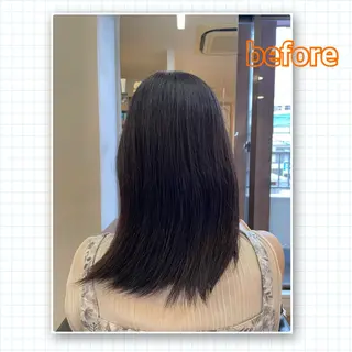 セミロング アミーベル🧸🧡 井口店✂️しおりのヘアスタイル