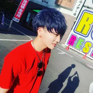 ショート カラー メンズ 🍀アレンジ簡単ヘア ☘️石田万里奈🍀のヘアスタイル