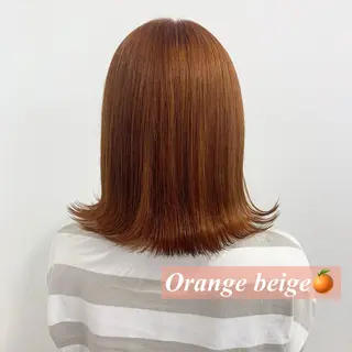 ミディアム カラー ヘアアレンジ レイヤー×グレージュ /ピンク🩷mioのヘアスタイル