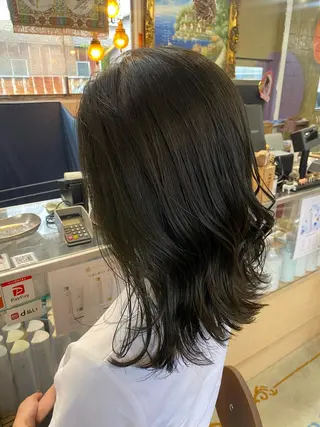 セミロング YUIMARL岡山店 MIRAIのヘアスタイル