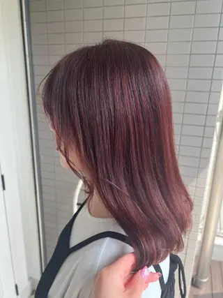 ミディアム カラー 髙橋 秀果のヘアスタイル