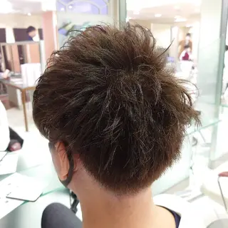 ショート カラー メンズ 🐺一ノ瀬 凌 / デザインウルフ🐺のヘアスタイル