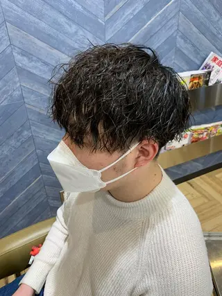 パーマ メンズ RAY+beauty 安藤優樹のヘアスタイル