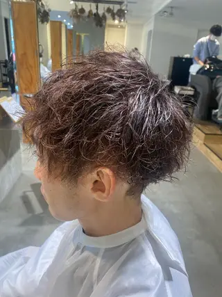 ショート パーマ くろだ まみのヘアスタイル