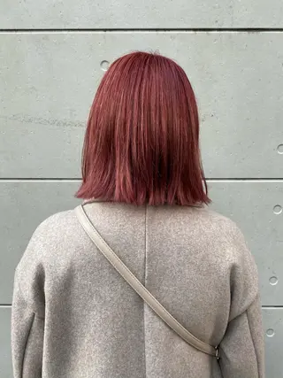 ミディアム カラー イチカワ ミオ/ minim hairのヘアスタイル