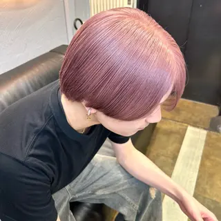 カラー メンズ ハイトーン ayane💖のヘアスタイル