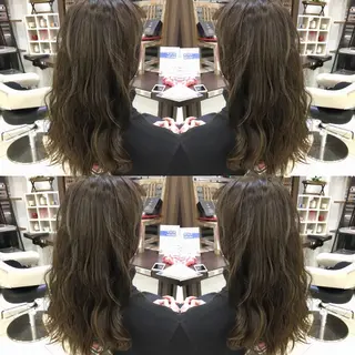 セミロング カラー ヘアアレンジ 三川 洋樹のヘアスタイル