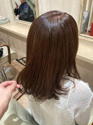 セミロング カラー TELA HAIR南流山店所属・TELA HAIR Annaのヘアスタイル