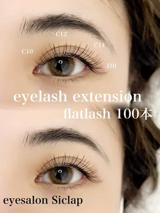 マツエク・マツパ 佐藤 かすみのマツエク・マツパデザイン