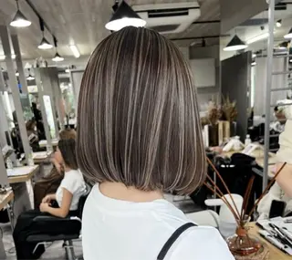ショート REDEAL所属・REDEAL/あんな 白髪ぼかし/大宮のヘアスタイル