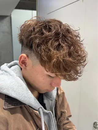 パーマ スペインカールパーマ 特化/しょうま🌟のヘアスタイル