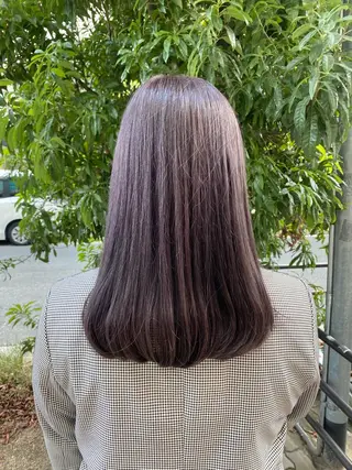 セミロング 大野 美紅のヘアスタイル