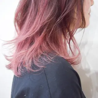 カラー ハイトーンカラー RYUのヘアスタイル