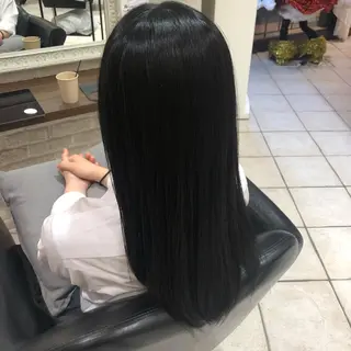 ロング 韓国風ヘア♡ runaのヘアスタイル