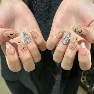 ネイル ☽ ☾のネイルデザイン