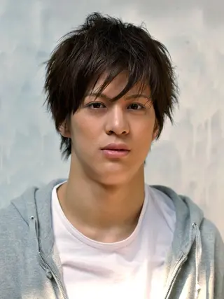 ミディアム カラー メンズ 公庄　グジョウ 　隆　　タカシのヘアスタイル