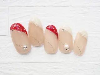 ネイル トップネイリスト Ribbon立川店のネイルデザイン