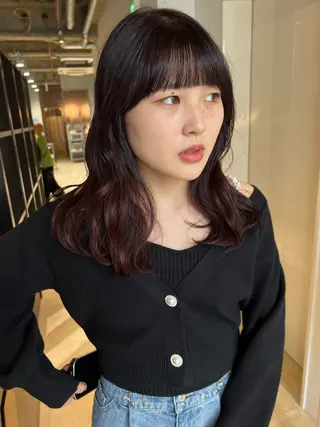 ロング 大澤 叶方のヘアスタイル