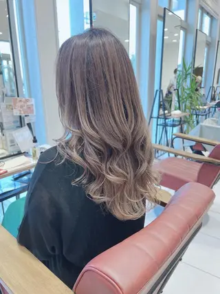 ロング カラー 髪質改善カラーリスト /根本雄貴のヘアスタイル