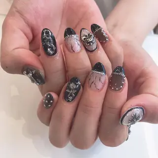 ネイル 韓国風✨髪質改善✨ 縮毛矯正✨松浦知奈美のヘアスタイル