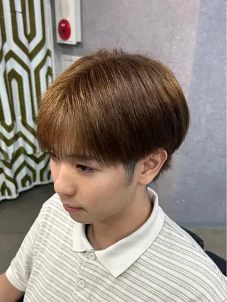 ミディアム 👑パーマの王様👑 【メンズ専門店】のヘアスタイル