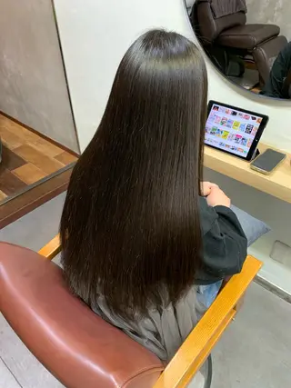 ロング 照井 耀のヘアスタイル