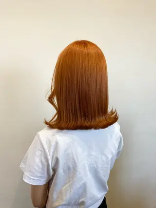 ミディアム 梅山 美侑のヘアスタイル