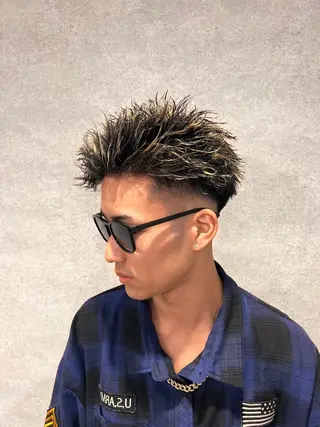 パーマ メンズ 新世代パーマ⚡️ の達人トモ⚡️のヘアスタイル