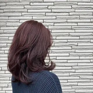 ミディアム 🎀暖色color/ インナー🎀/スズカのヘアスタイル