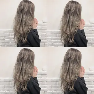 ロング カラー メンズカット/波巻き TAKUMAのヘアスタイル