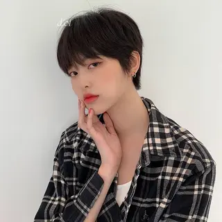 ショート カラー 表参道/髪質改善・ 透明感 colorのヘアスタイル