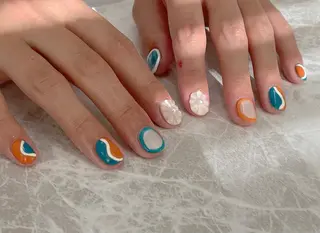 ネイル 🧸熊谷 かほ🧸のネイルデザイン