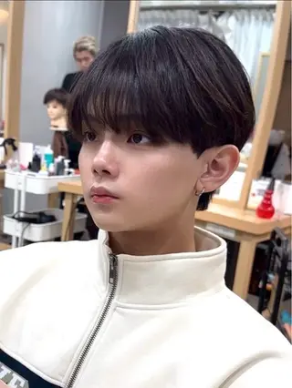 カラー パーマ メンズ パーマ縮毛矯正特化 🥀𓈒のヘアスタイル
