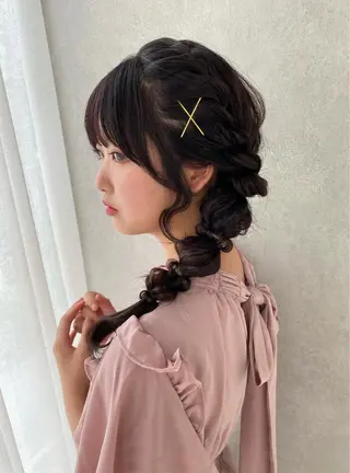 ロング 🫧ブリーチなし 透明感カラーゆん🫧のヘアスタイル