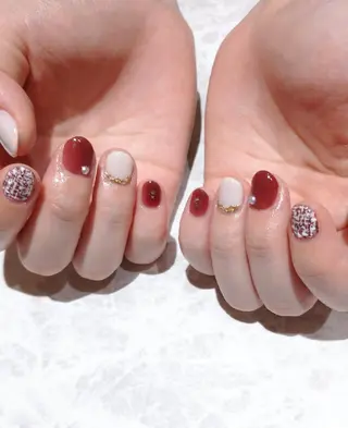 ネイル 會田 瑠衣のネイルデザイン