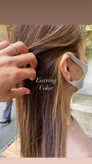 セミロング カラー 小顔ショート✁ ⁂Yukari⁂のヘアスタイル