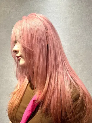 ロング カラー ハイトーン/レイヤー /ウルフ⭐️永田⭐️のヘアスタイル