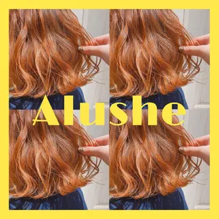 ミディアム カラー ヘアアレンジ 🦋韓国ヘア 坂本 菜摘🦋のヘアスタイル