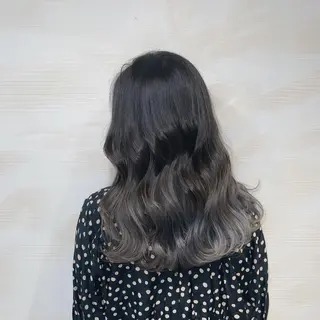 ロング カラー MEI💫銀座 エクステ/艶カラーのヘアスタイル