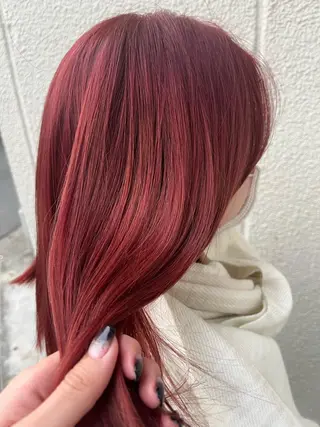 ミディアム カラー 奥山 沙季(大井町)のヘアスタイル