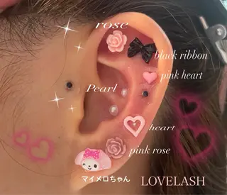 LOVELASH所属・目黒☆脱毛☆マツエク まつパ☆ララピールのマツエク・マツパデザイン