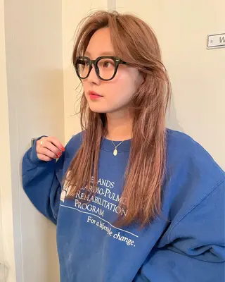 ミディアム コスメパーマ 佐藤　諒のヘアスタイル