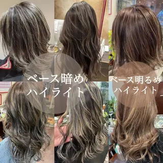ロング カラー peakshair所属・艶々になる髪質改善 𝒀𝑼𝑻𝑶のヘアスタイル