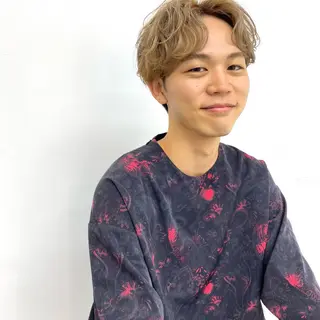 カラー パーマ メンズ 🔥メンズ特化🔥 永瀬椋のヘアスタイル