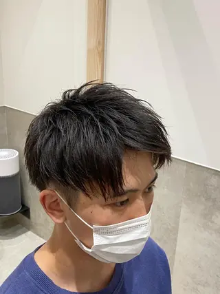 ショート Re.Meiro(リ・メイロ)所属・メンズカット/ 沖縄市/村田亮太のヘアスタイル