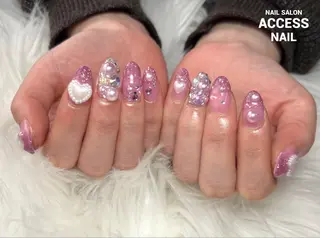 ネイル access nailのネイルデザイン