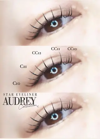 マツエク・マツパ Mercury curl　marieのマツエク・マツパデザイン